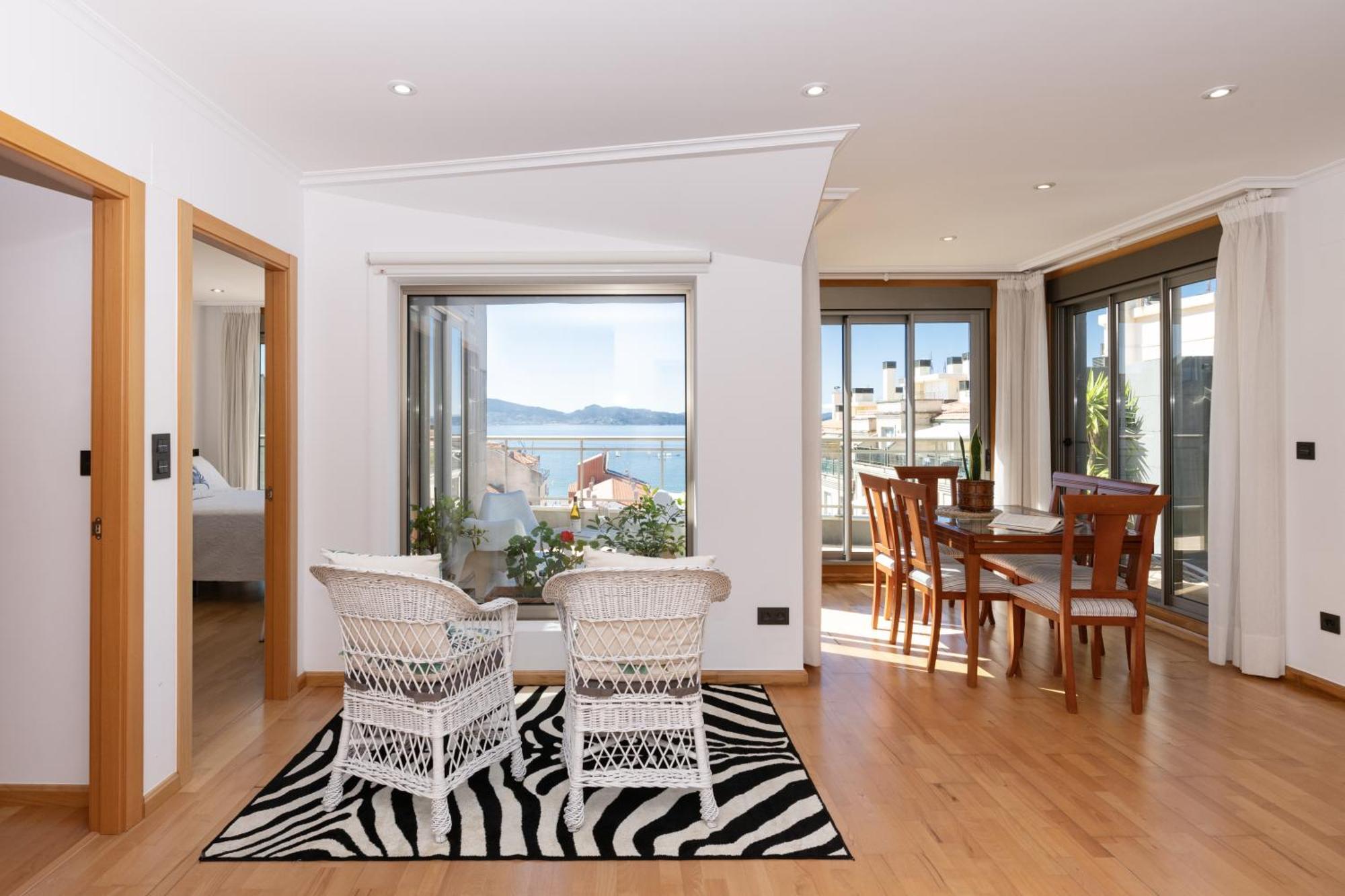 Atico De Lux Sanxenxo Apartment Luaran gambar