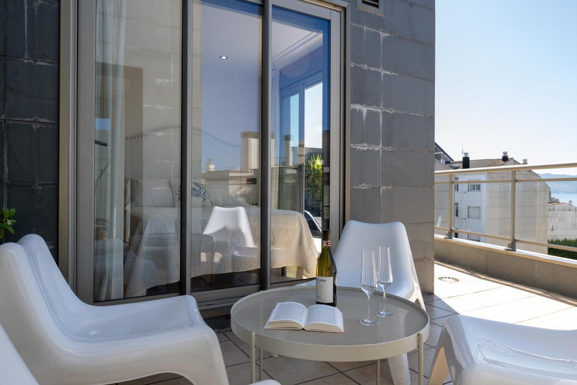 Atico De Lux Sanxenxo Apartment Luaran gambar